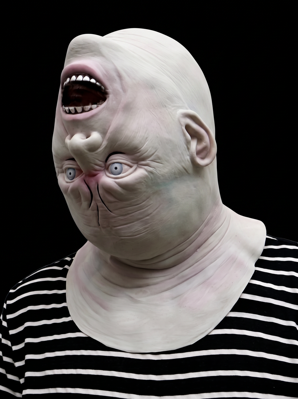 Ondersteboven zombie masker