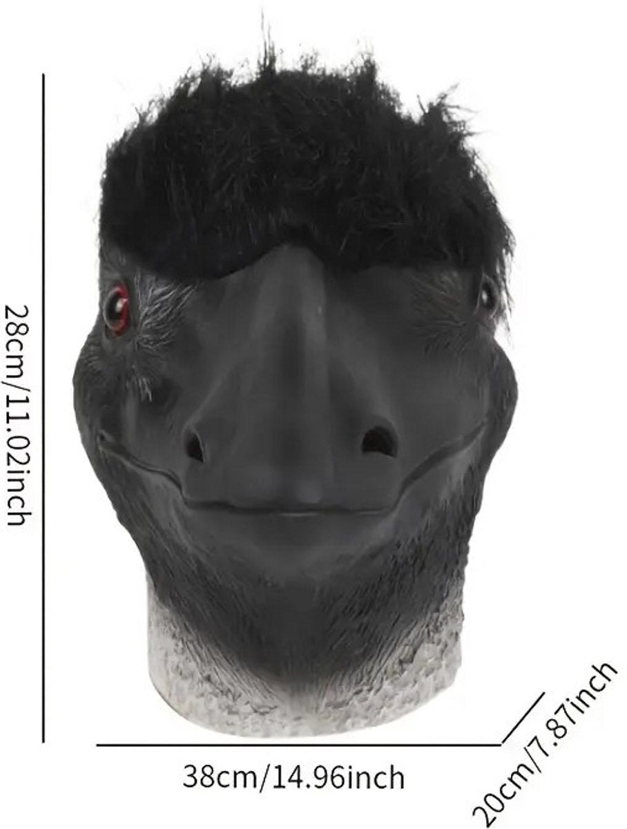 Struisvogel masker